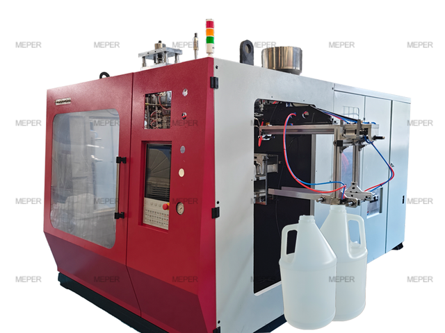 Meper MP70FS-2 leche botella soplado moldeo máquina 1 galón redondo jarra ruway makina