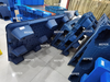 1000*1000*150mm paletas de cara sola isqun chakikuna 4 ñan yaykuy logística transporte plástico paletas