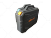 Personalizado OEM Negro Apilable Almacenamiento Caja de Plástico Contenedor con clip Down Tapa
