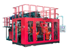 China Meper HDPE químico contenedor extrusión soplado moldeo máquina con automático deflashing