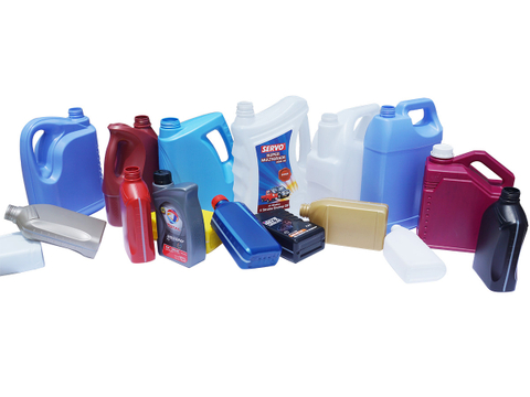 Meper MP80FS Máquina de moldeo por soplado con máquina de IML en etiquetado de molde para lubricante botella de aceite