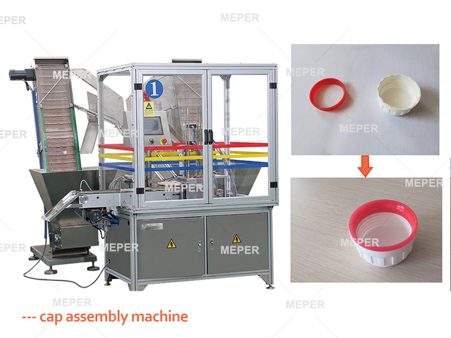Lliw automático tapay makina botella tapa de prensa máquina tapa de montaje máquina .