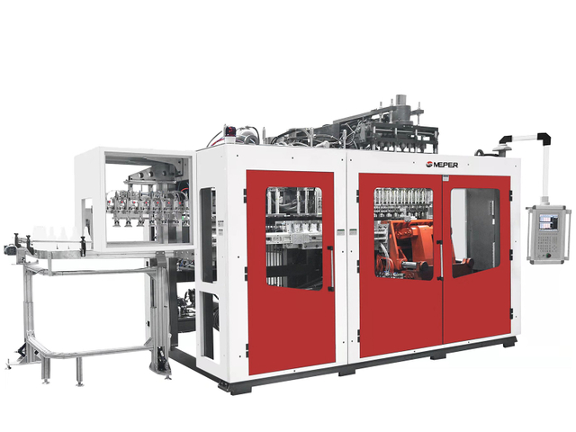 Meper lubricantes botella LDPE extrusión de soplado moldeo máquina MP90FS .