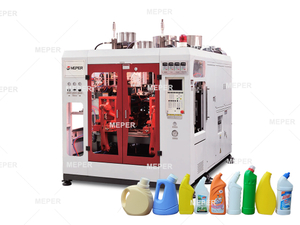 Meper máquina MP100FD completamente automático 3 capas 10L 20L plástico PE HDPE EVOH extrusión soplado moldeo máquina