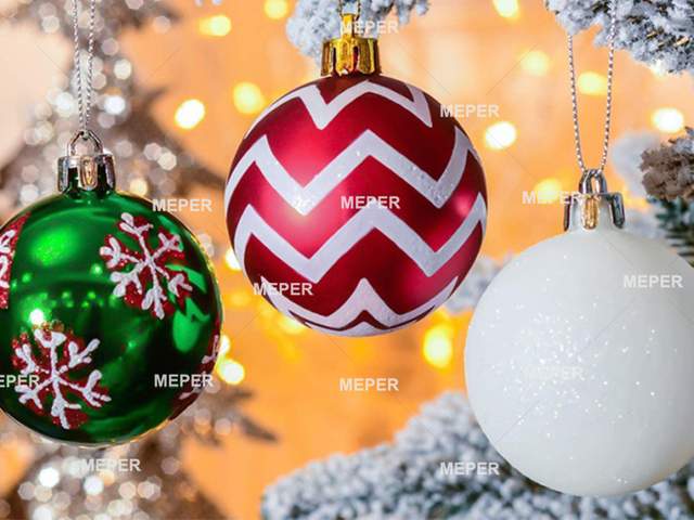 Meper MP80D Navidad Xmas bola extrusión soplado moldeo máquina .