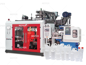 Meper extrusión soplado moldeo máquina con IML para hacer multicapa botella .