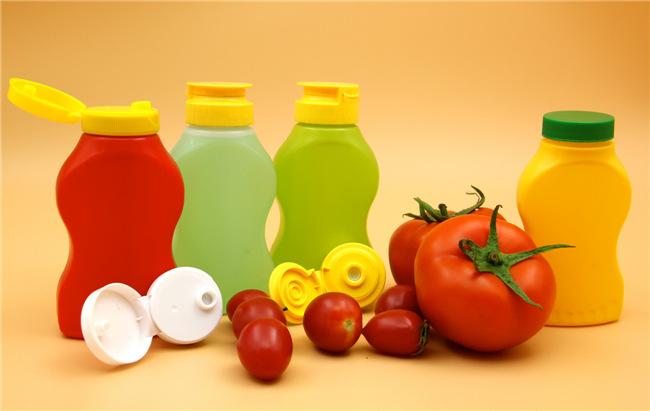 Ketchup botella coex soplado moldeo máquina .