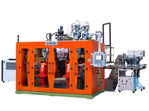 Meper polipropileno 10L extrusión soplado moldeo máquina dos cabezas M80FD .