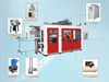 Meper MP90FS Huk etapa HDPE jarra extrusión soplado moldeo máquina con IML