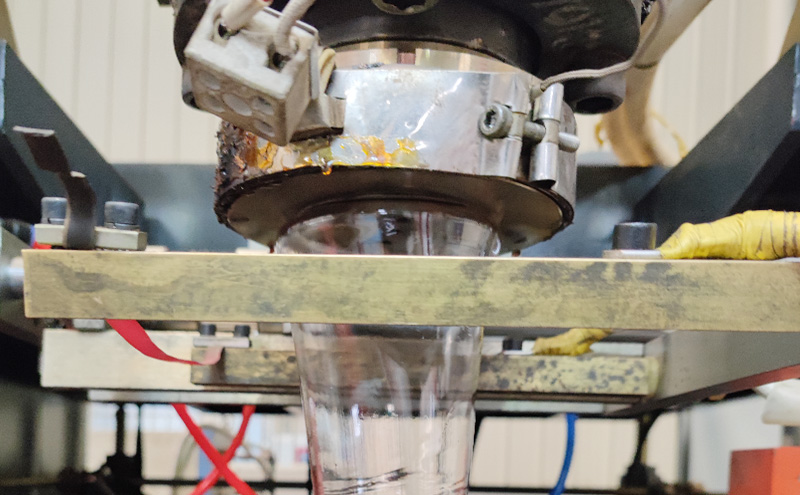 PETG soplado moldeo proceso .