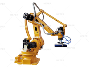 Meper Inteligencia Servo Motor Syste Robot brazo para carry plástico botella hdpe tambores paquete